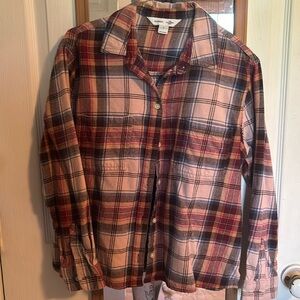 Old Navy Women’s Cropped Flannel shirt